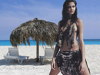 Ana-Beatriz-Barros-66, sexy, model, nature, beach HD wallpaper