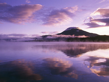 Landscape, Water, Sky, Mountains HD wallpaper