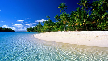 Landscape, Sea, Beach HD wallpaper