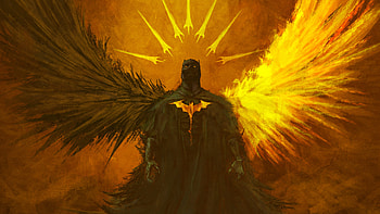 Batman Between Light And Darkness, batman, superheroes, artist, artwork, digital-art, deviantart HD wallpaper