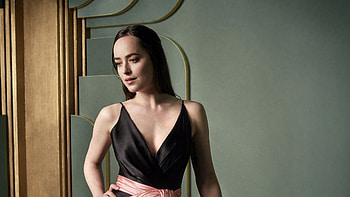 Dakota Johnson, celebrity , Striking captures, graphic charm HD wallpaper