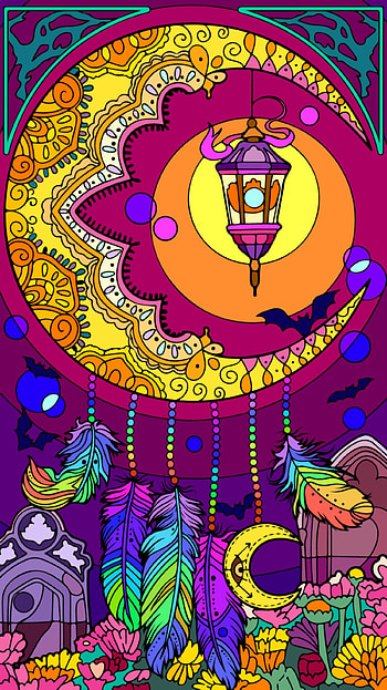 Drawing, magenta, art HD phone wallpaper