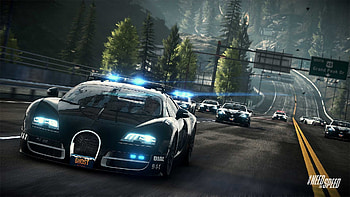 Bugatti Cop Car, cop, bugatti, cars, games HD wallpaper