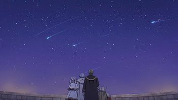 Frieren & Himmel Stargazing | Anime, Frieren (Frieren: Beyond Journey's End), Himmel (Frieren: Beyond Journey's End), Anime, Frieren: Beyond Journey's End HD wallpaper