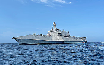USS Kansas City, , vector art, LCS-22, littoral combat ships, United States Navy, US army, abstract ships, battleship, US Navy, dom-class, USS Kansas City LCS-22 HD wallpaper