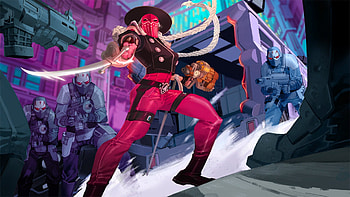 Fortnite Neon Gunslinger -, video game, Fortnite HD wallpaper