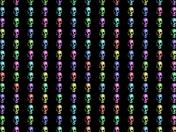 Multicolored, Motley, Texture, Textures, Skull, Skulls HD wallpaper