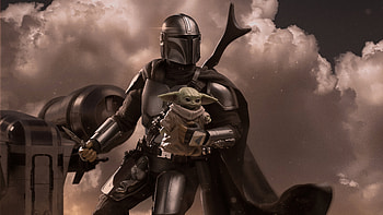 The Mandalorian Star Wars Studio, the-mandalorian-season-3, the-mandalorian, tv-shows, star-wars, behance, baby-yoda HD wallpaper
