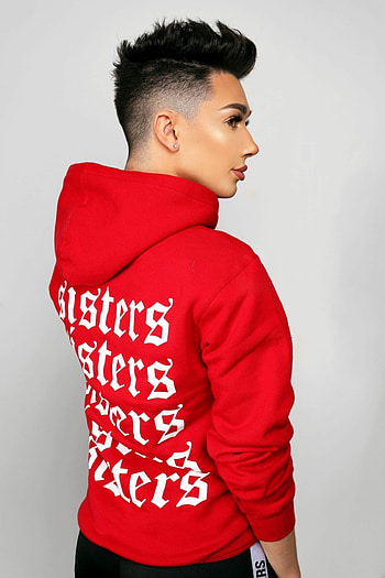 James Charles, Sister merch hoodie, Rubyfield's collection, Fan merchandise HD phone wallpaper