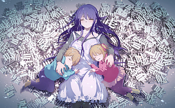 Hoshino Ai, Ruby Hoshino & Aquamarine Hoshino, Aquamarine Hoshino, Ruby Hoshino, Ai Hoshino, Anime, Oshi no Ko HD wallpaper