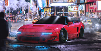 Honda Acura Nsx , honda-nsx, honda, cars, artist, artwork, digital-art, deviantart HD wallpaper