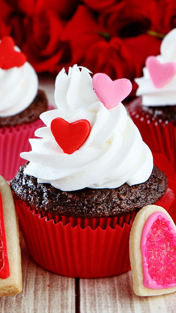 Cute cupcake, , Sweet backgrounds, Mobile delight HD phone wallpaper