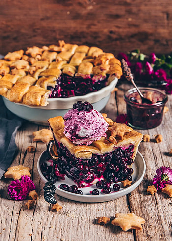 Best blueberry pie, Vegan delight, Bianca Zapatka's creation, Easy recipe HD phone wallpaper