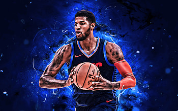 Paul George, NBA, OKC, nike HD wallpaper