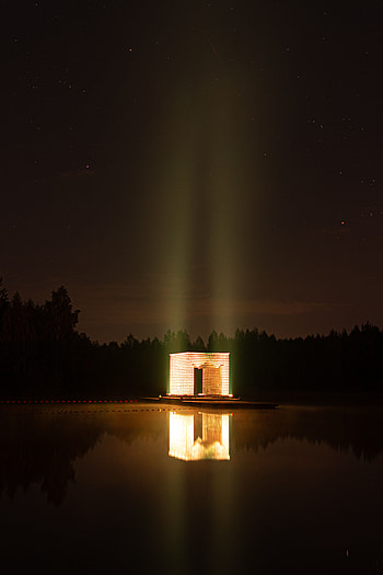 Night, Building, Reflection, Dark, Glow HD phone wallpaper