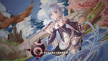Rem (Re:zero), Anime, Re:zero Starting Life In Another World HD wallpaper