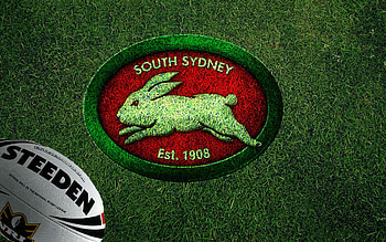 South Sydney Rabbitohs, Sports, Logo, National Rugby League, Nrl, Rugby HD wallpaper
