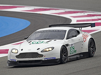 Auto, Aston Martin, Cars, Front View, 2009, V8, Vantage, Racing Car HD wallpaper