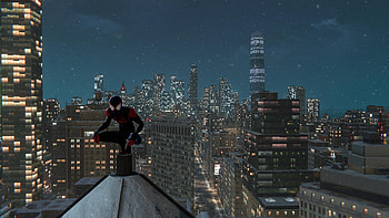 Miles Morales, Marvel's Spider Man: Miles Morales, Video Game, City, New York, Spider Man, Spider Man: Miles Morales HD wallpaper