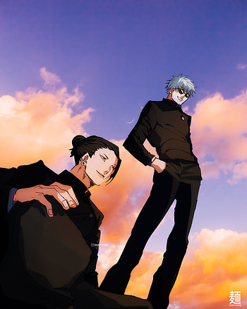 gojo & geto, gojo saturo, jujutsu kaisen HD phone wallpaper