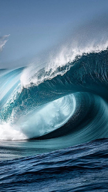 Ocean, Blue River HD phone wallpaper
