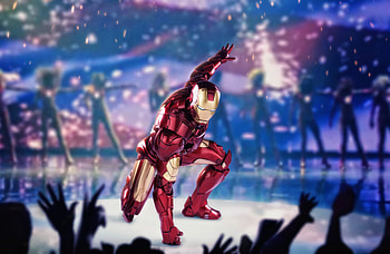 Iron man, movie, weapon show HD wallpaper
