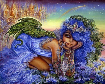 Little Dragon, Woman, Abstract, Dragon, Fantasy HD wallpaper