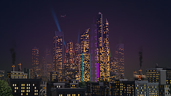 City Buildings Retrowave , city, buildings, retrowave, artist, artwork, digital-art HD wallpaper