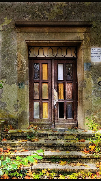 New Over Old, Old Building, Background HD phone wallpaper