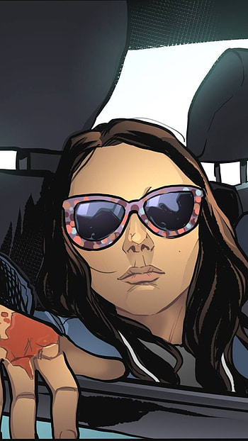 Laura (X-Men), Laura and Logan, Artwork, Sony Xperia HD phone wallpaper