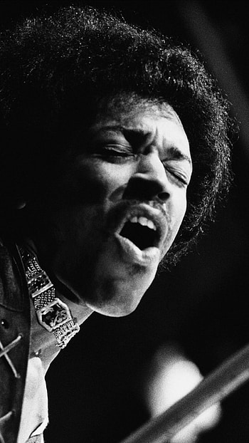 Jimi Hendrix, Music maestro, Guitar virtuoso, Legendary artist HD phone wallpaper