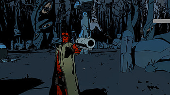 Hellboy: Web of Wyrd – Mystical Adventure Background, video game, Hellboy Web of Wyrd HD wallpaper