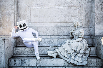 Marshmello 2017, marshmello, music, dj HD wallpaper