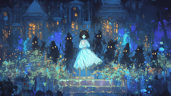 Mouth Dark Horror, mouse, Anime, AI Art HD wallpaper