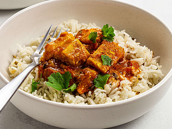 Jackfruit tikka masala, Foodaciously, Vegan, Masala HD wallpaper
