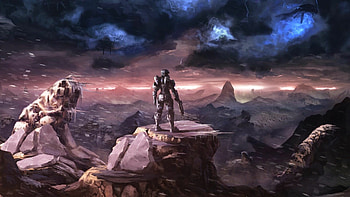 Artwork, Halo HD wallpaper