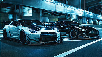 Nissan Gtr With Liberty Walk Bodykit, nissan-gtr, nissan, cars HD wallpaper