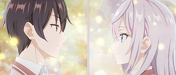 Masachika & Alisa: Alya's Hidden Feelings Anime, Anime, Alya Sometimes Hides Her Feelings in Russian, Masachika Kuze, Alisa Mikhailovna Kujou HD wallpaper