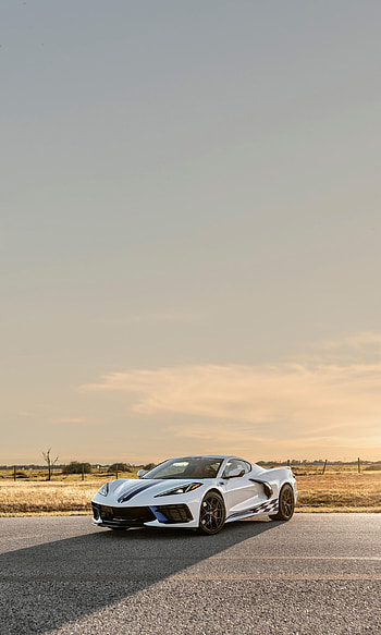 Hennessey H700 Corvette C8 Stingray, vehicle HD phone wallpaper