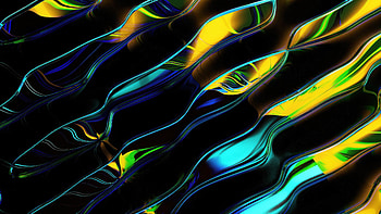 Chromatic Neon Waves, neon, waves, abstract, artwork, art, digital-art, artist HD wallpaper