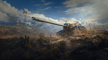 World of Tanks - Quad : Desert Hammer, video game, World of Tanks HD wallpaper