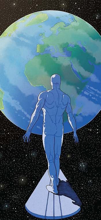 Doctor Manhattan, High definition, , Striking visuals HD phone wallpaper