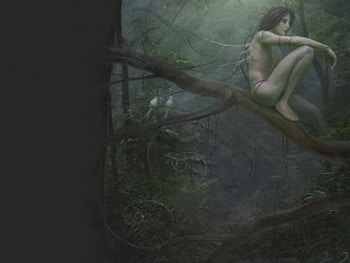 Princess Nature, lady, fantasy, nature, girl, princess, woman, female HD wallpaper