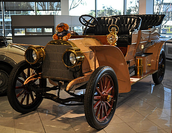 1905 Mercedes, vintage, german, car, mercedes HD wallpaper