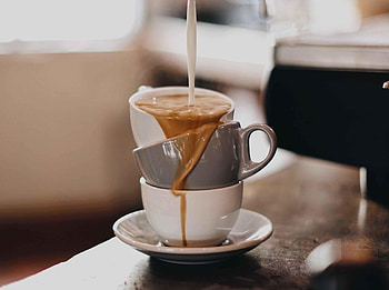 Food, Cups, Coffee, Drink, Beverage, Milk HD wallpaper