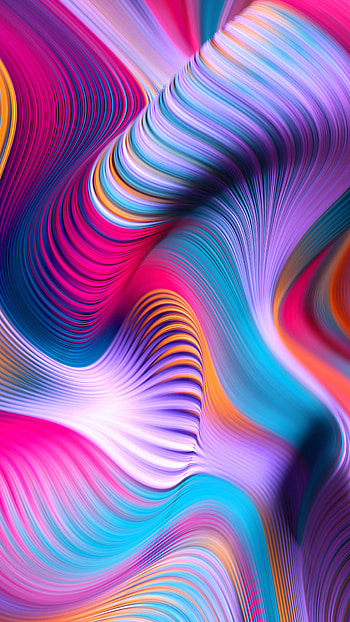 Colorful movements, Abstract art, Sony Xperia X HD phone wallpaper
