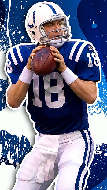 Peyton Manning, Indianapolis Colts, NFL football HD phone wallpaper