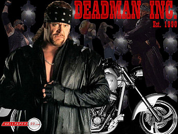 DEADMAN INC, UNDERTAKER, INC, WWE, BIKER HD wallpaper