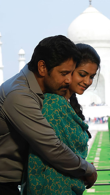 Saamy square, vikram, keerthi suresh, tamil movie HD phone wallpaper