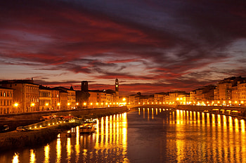 Cities, Night, Venice, City, Lights, Channel HD wallpaper
